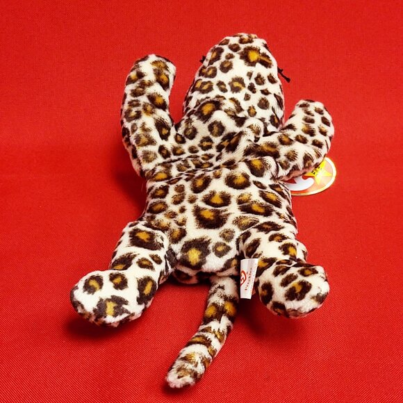 Ty Beanie Babies Freckles The Leopard 1996 Animal Plush Stuff Toy - Picture 3 of 13